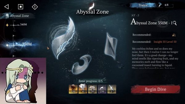 Reverse: 1999 ⬥ Reveries in the Rain ⬥ Depth 310-350