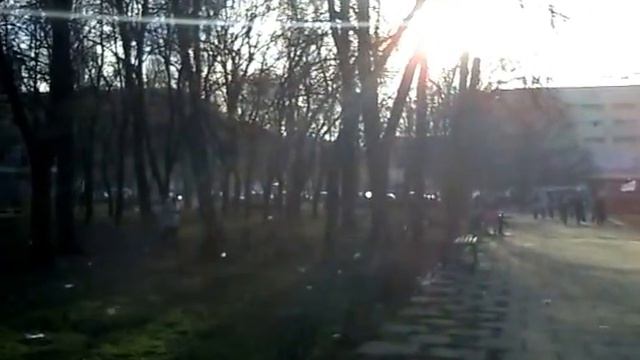 Четвёртое шествие колонны в Запорожье после выставки бабочек смотреть онлайн