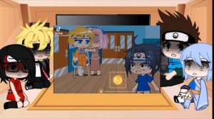 🍥Реакция Боруто и его друзей на Наруто//Boruto and his friends' reaction to Naruto//gacha club//🍥