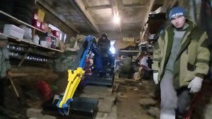 Rippa в дверной проём 1м, по трапу и в канаву