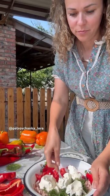 Перец в духовке 🤤#рецепт в конце видео #рецепты #вкусноипросто #жизньзагородом смотреть онлайн
