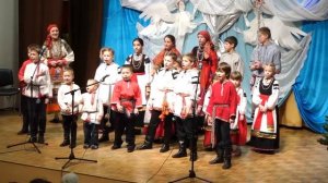 Ансамбль Канарейка, выступление на фестивале "Рождественское сияние" 2017