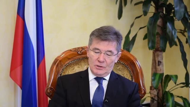 ОХУ-ын Элчин сайд И.К.Азизовын Сар шинийн мэндчилгээ