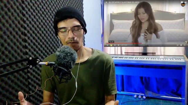 KATRINA VELARDE - ALL BY MYSELF (COVER CELINE DION) | REACTION смотреть онлайн