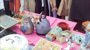 Блошиный рынок в Баварии.