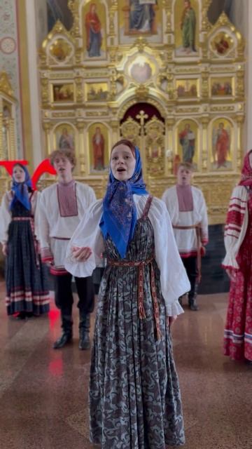 В храме Вознесения Господня в Перми... смотреть онлайн