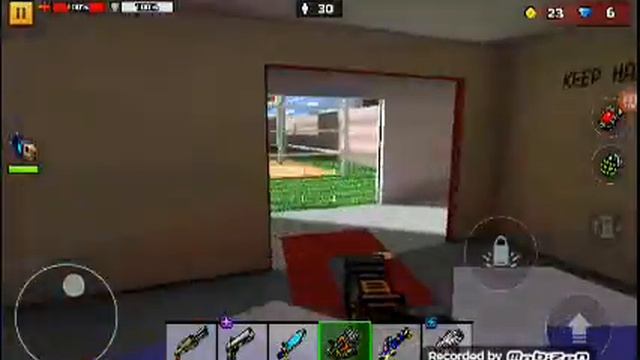 Прохожу первую часть компании в Pixel Gun смотреть онлайн