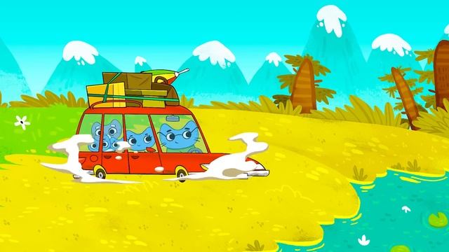 Finger Family Song | Смешные Котики И Детские Песни | Kit and Kate - Nursery Rhymes Russian смотреть онлайн
