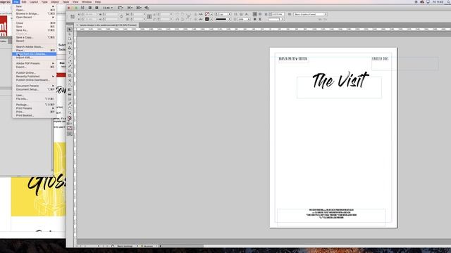 dafont com and indesign poster смотреть онлайн