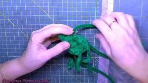 Дракон из синельной проволоки вариант 2 зеленый драко?