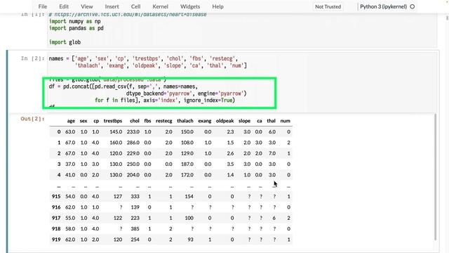 040. Loading Multiple Files into a Single Pandas Datafarme with Glob смотреть онлайн