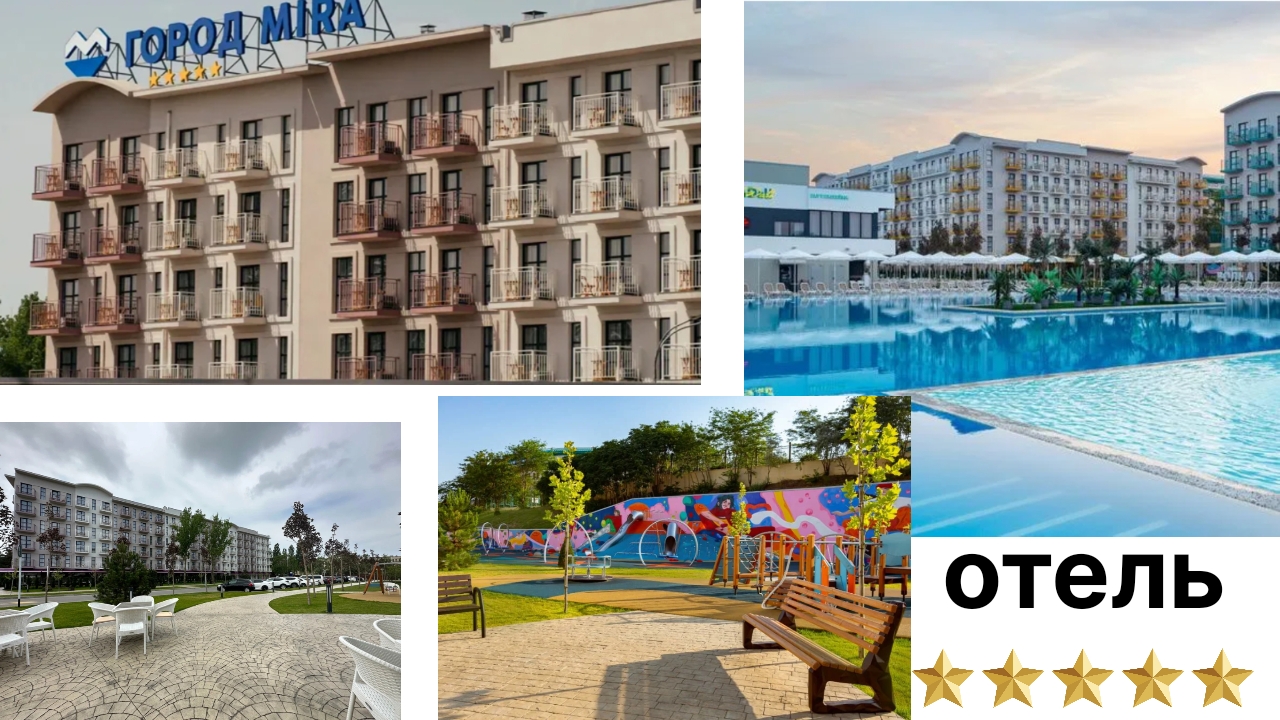 обзор на весь город MlRA в Анапе! смотреть онлайн