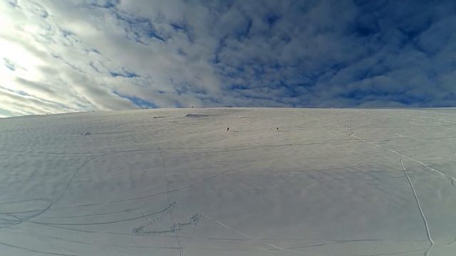 Кировск март 2020. Проезд по каньону