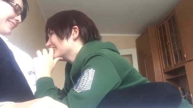 Levi And Eren Cosplay \ Леви и Эрен. Небольшие упоротости.