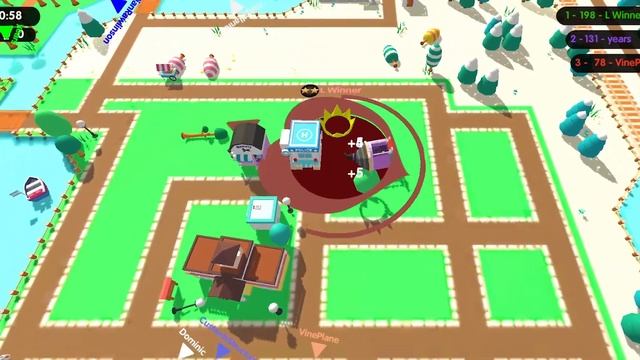 Hole.io Map Control: 100.00% - Time Mode Big Hole WORLD RECORD #316