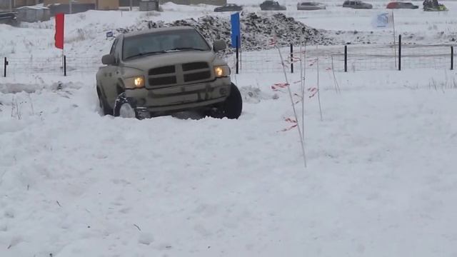 23.02.2016. Фестиваль "Патриоты". Джип спринт. Dodge Ram смотреть онлайн
