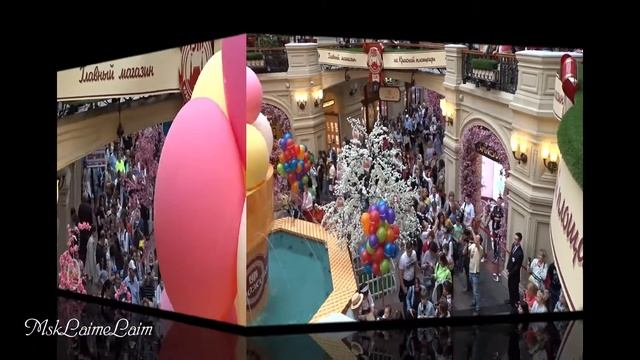 1 июня День Мороженого в ГУМе смотреть онлайн