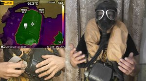 Запуск и работа в противогазе ИП-6