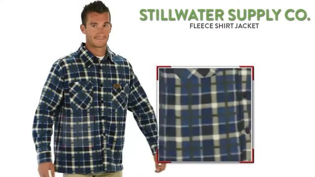 Stillwater Supply Co. Fleece Shirt Jacket (For Men) смотреть онлайн
