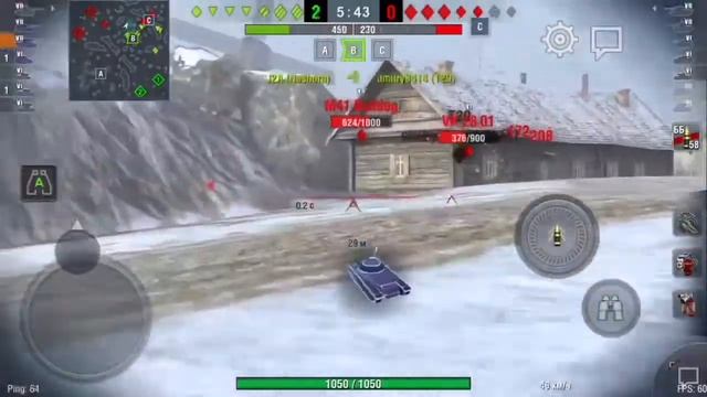 Wot Blitz. Ракетные учения. Танк для попадания в топ 1000! смотреть онлайн