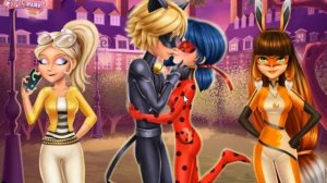 ЛедиБаг и Супер Кот поцелуи .Ledybug and Cat Nyar Kissed.