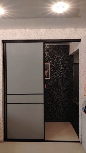 перегородка раздвижная в межкомнатный проем