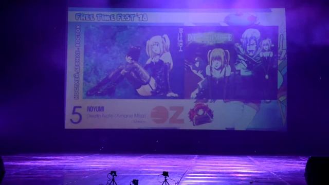 FTF-2018 - Косплей-дефиле - Восток №5 - Noyumi - Death Note (Amane Misa)