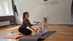 детская утренняя растяжка, зарядка ,гимнастика ,разминка от Евы Аверьяновой