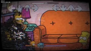 Simpsons Глитч вирус  в FNF
