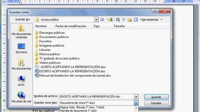 Guardar Documento De Word Como RTF