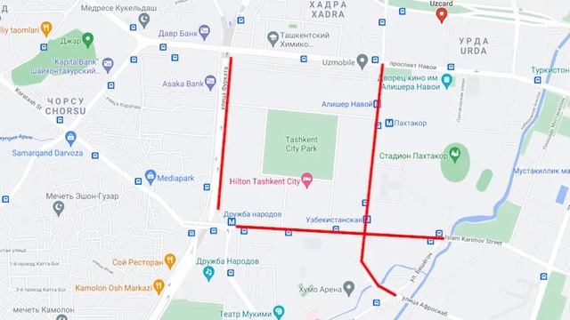 15 va 16-iyul kunlari “Toshkent city” majmuasi atrofidagi yoʻllar yopiladi смотреть онлайн