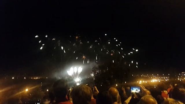 Moscow, fireworks Festival, 19.08.2017. Москва, фестиваль фейерверков Fourth Team смотреть онлайн