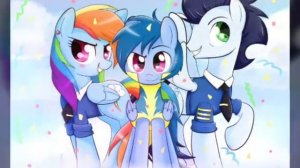 Радуга дэш и соарин песня-- зацепила