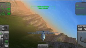 аварийная посадка на самолёте отключен двигатель