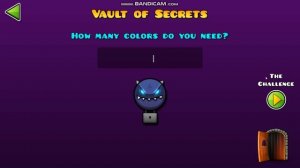 Все коды в секретных хранилищах в GEOMETRY DASH! GEOMETRY DASH [12]