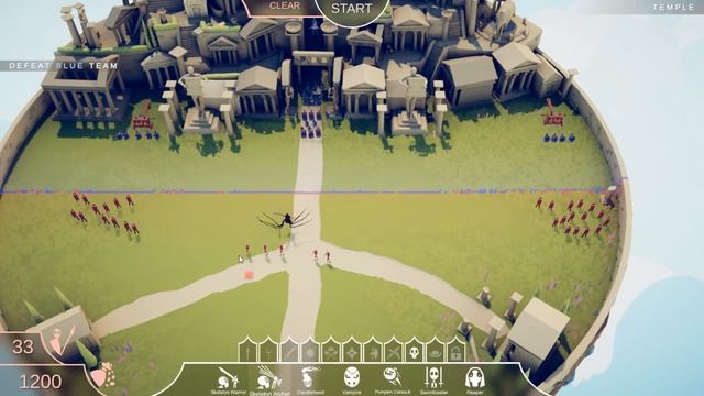 Totally Accurate Battle Simulator ( TABS ) компания спуки завершена смотреть онлайн