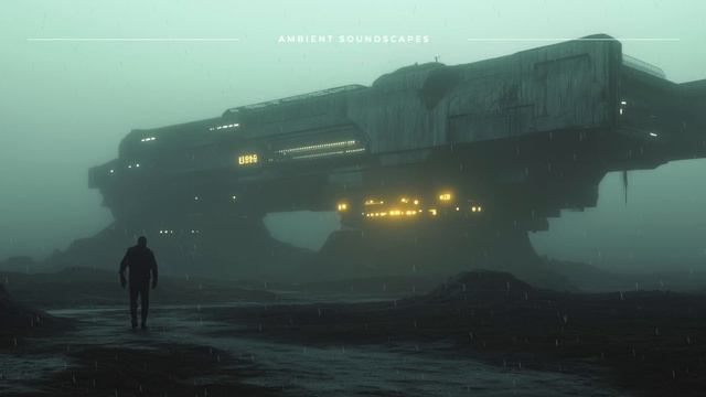 NOCTURNAL SANCTUARY 1 Hour Eerie Sci-fi Ambience For Nighttime Focus