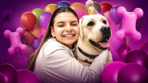 Устроили ИДЕАЛЬНЫЙ ДЕНЬ РОЖДЕНИЯ для нашей собаки Фабби!