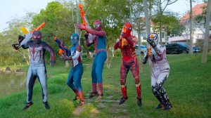 Город В ОПАСНОСТИ. Команда Человека-паука Против скибиди Spider-man vs. Skibidi toilets. 2 серия