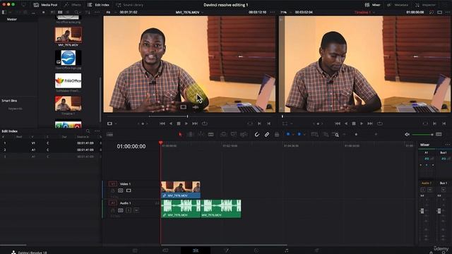 Unit 6: DaVinci Resolve 18 | Importing media files смотреть онлайн