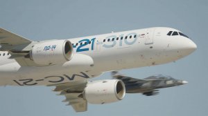 Первый полет совершил опытный образец МС-21 с новейшими российскими бортовыми системами и агрегатами