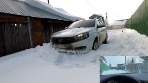 Убиваем ВАРИАТОР!? --- На Весте CVT в сугробы!