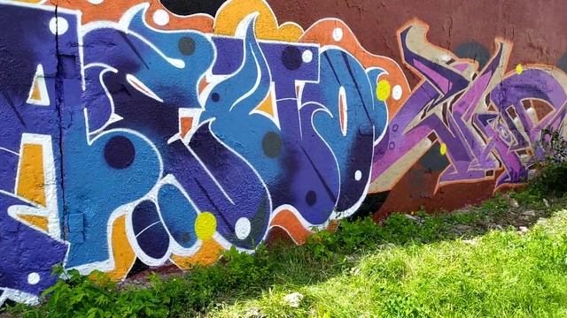 Граффити Липецк,стритарт 17 июля 2023.