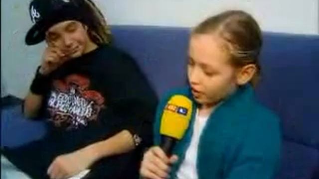 Tokio Hotel interview with little girl смотреть онлайн