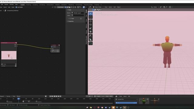 How to render out the only diffuse color in Blender (fixed) смотреть онлайн