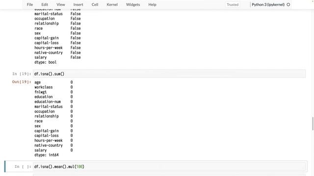 017. Understanding Counts and Frequencies of Missing Data in Pandas with isna, any, sum, and mean смотреть онлайн
