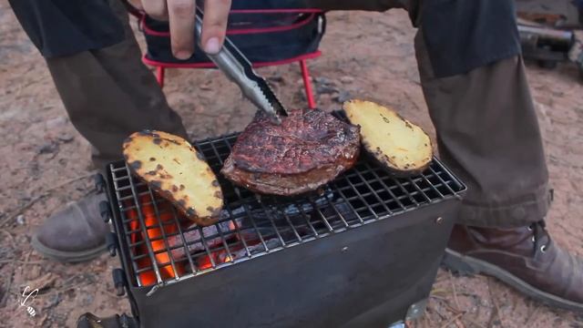 Solo Hot Tent Camping, Relaxing in Cosy Tent with Wood Stove | Camping ASMR смотреть онлайн