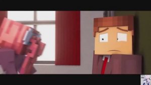 Майнкрафт анимация (DDLC)Лишь Моника  на русском.