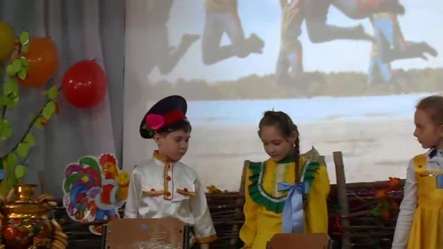 Фестиваль Казачьей песни. МБОУ Багаевская СОШ №3 смотреть онлайн