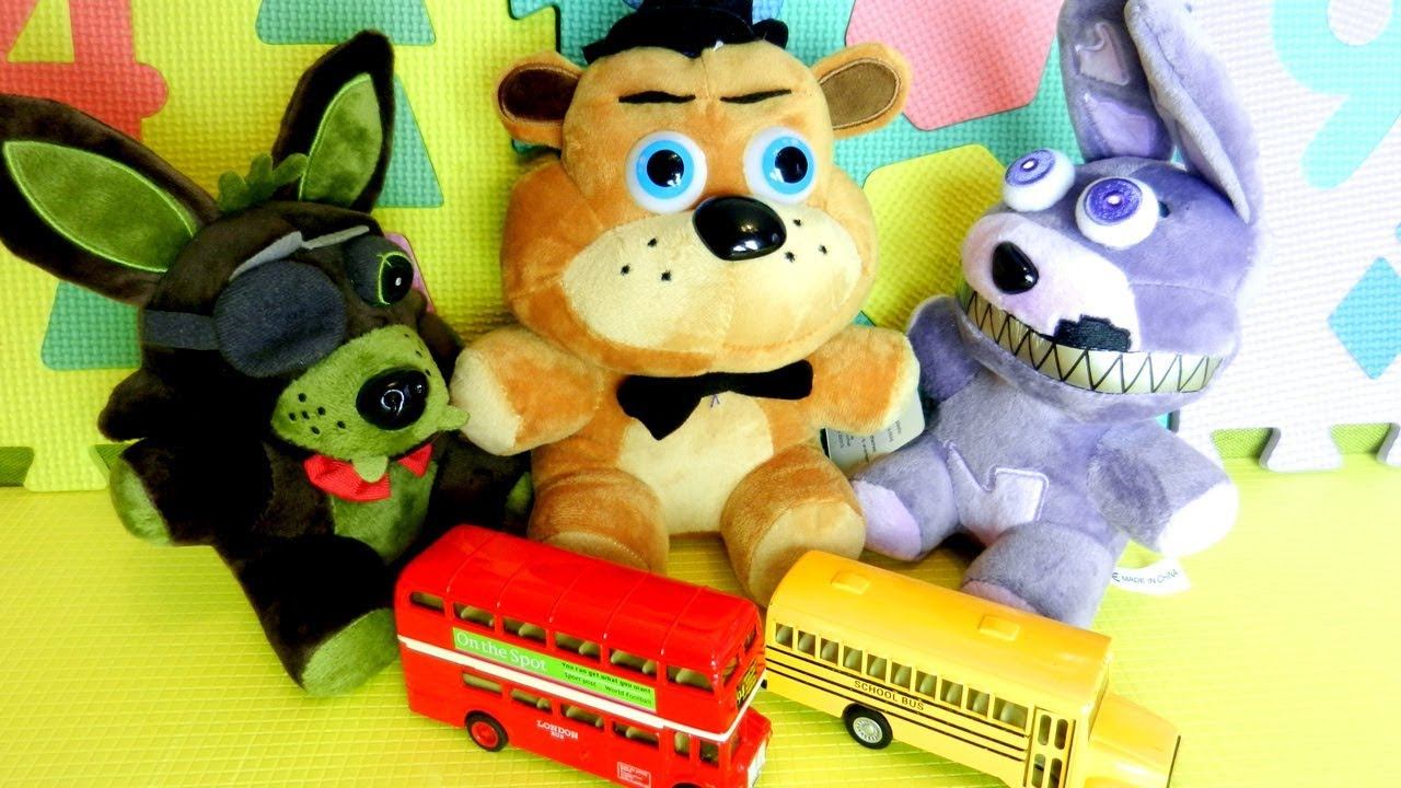 Фредди, Бони, Фокси Фантом и школьный автобус. История с игрушками смотреть онлайн
